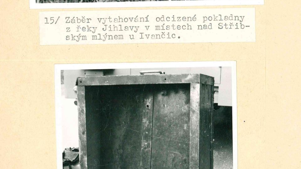 Fotky z policejního archivu. Zdroj: SOkA Třebíč, fond Okresní soud Třebíč, T 352 z roku 1965 - 3