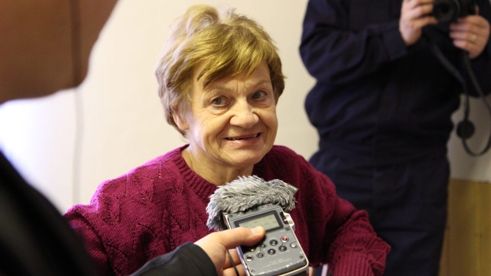 Hasička seniorka Marie Neznajová