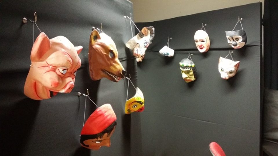 Výstava Maska v Muzeu české loutky a cirkusu v Prachaticích