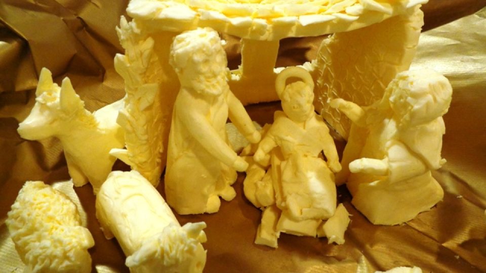 Figurky z másla.