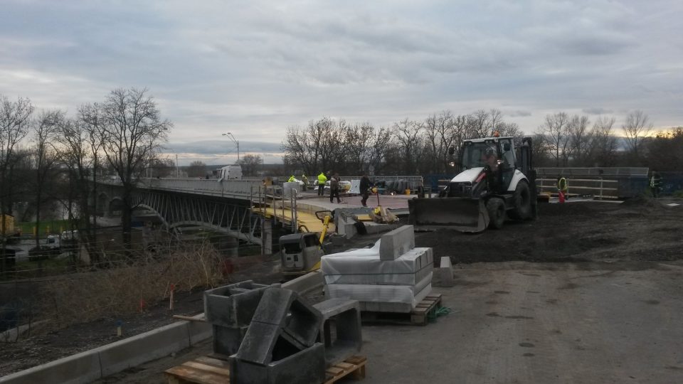 Oprava Tyršova mostu v Litoměřicích