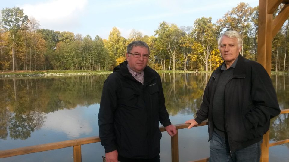 Jan Tomiczek (vpravo) a Ladislav Chroboczek