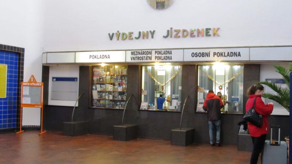 Výdejny jízdenek