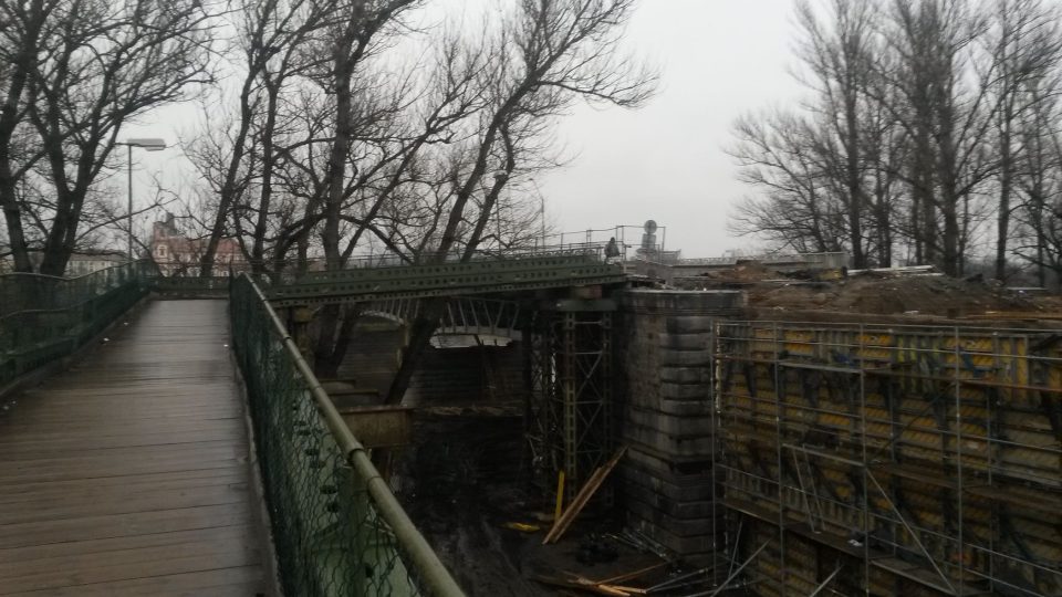 Oprava Tyršova mostu v Litoměřicích