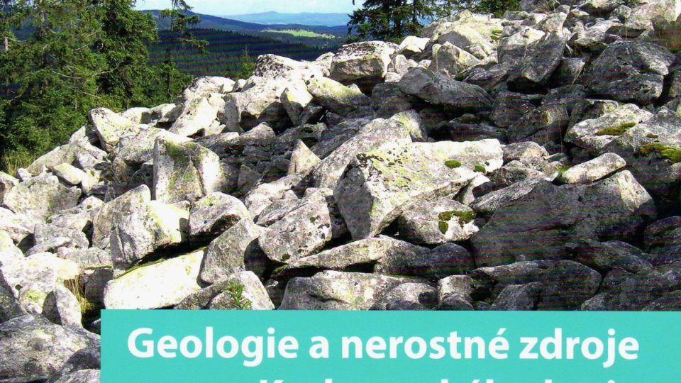 Obálka publikace Petra Rojíka - Geologie a nerostné zdroje