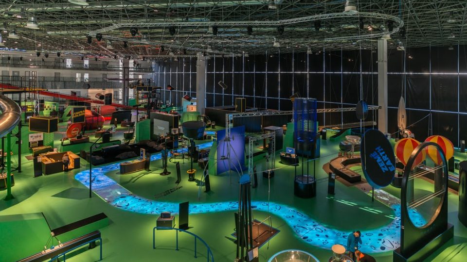 Zábavní vědecký park zabírá bezmála 500 metrů čtverečních