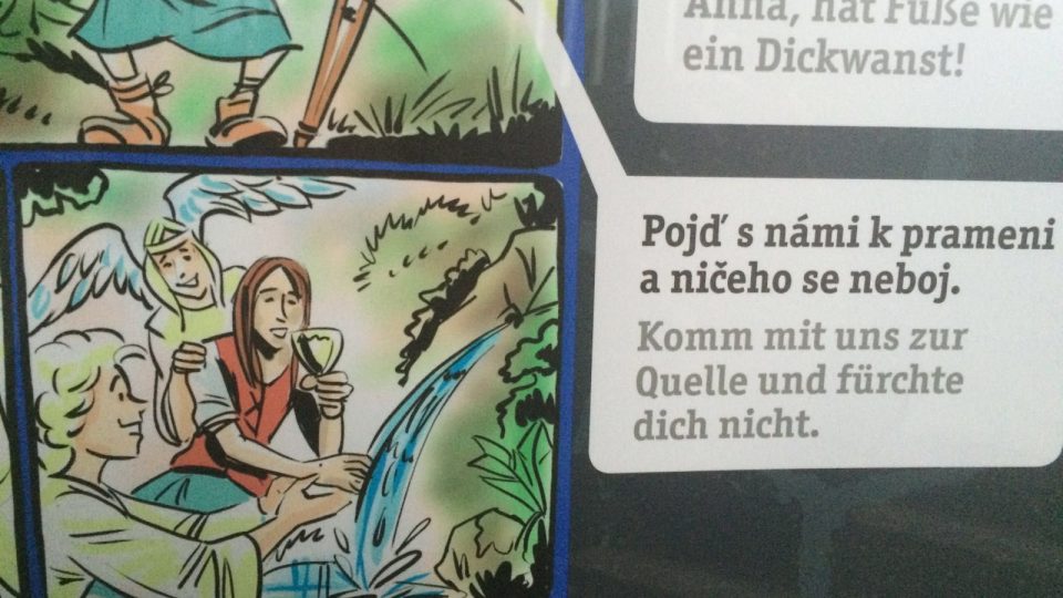 Pověsti Šluknovska v komiksech - Dům Českého Švýcarska v Krásné Lípě