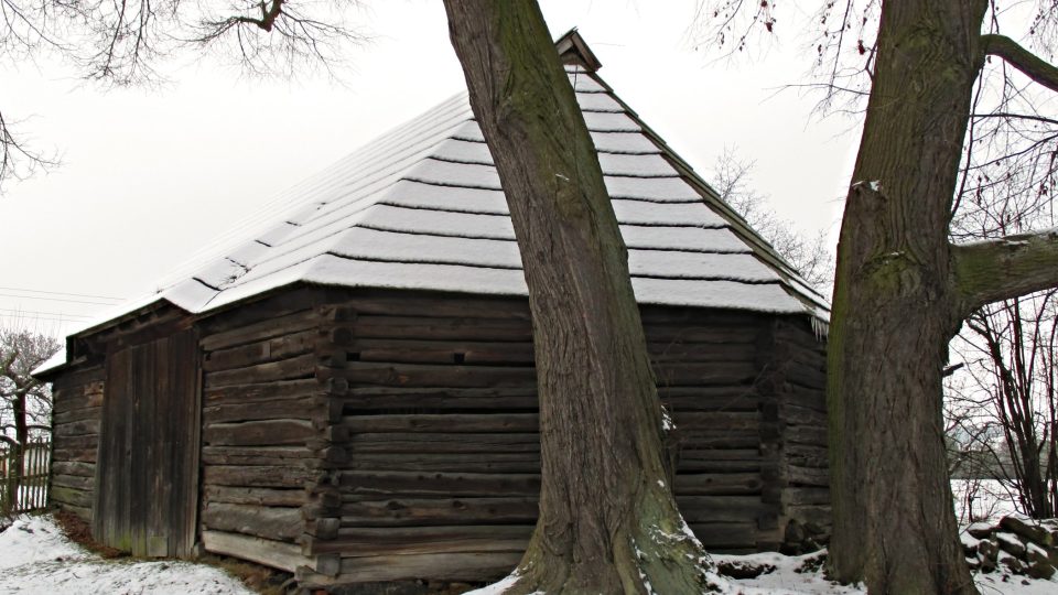 Šestiboká stodola v Borku na Plzeňsku