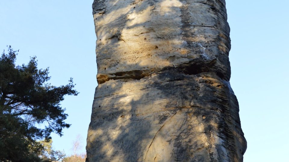 Symbolem Příhrazských skal je takzvaná Kobylí hlava