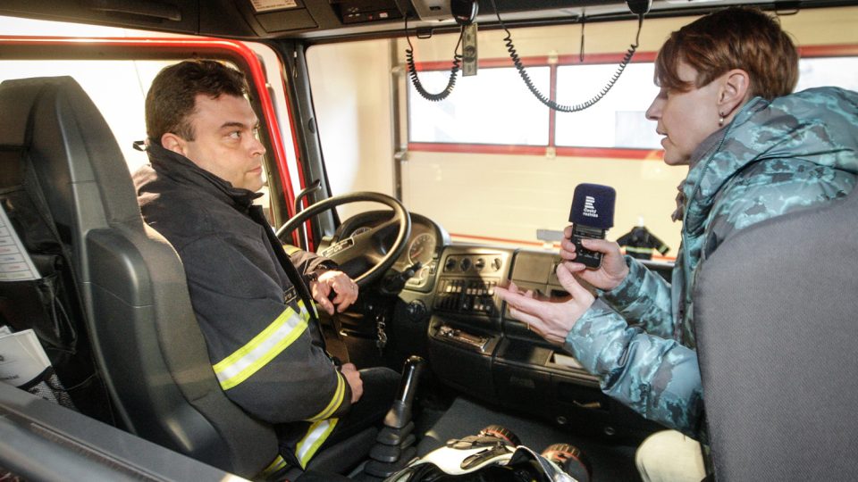 Martin Macháček je starostou sboru i velitelem zásahové jednotky