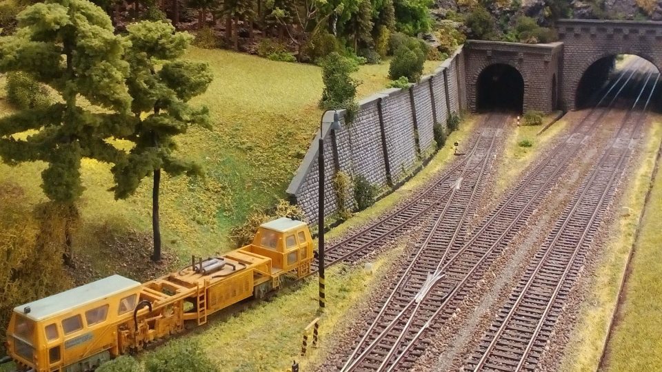 Modelové kolejiště libereckých železničních modelářů