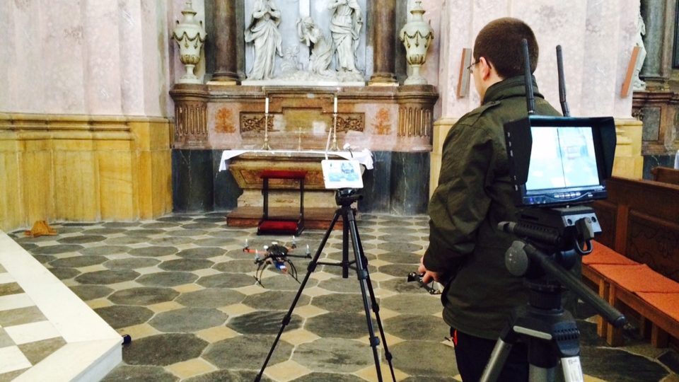 Památkářům na Olomoucku pomáhá dron