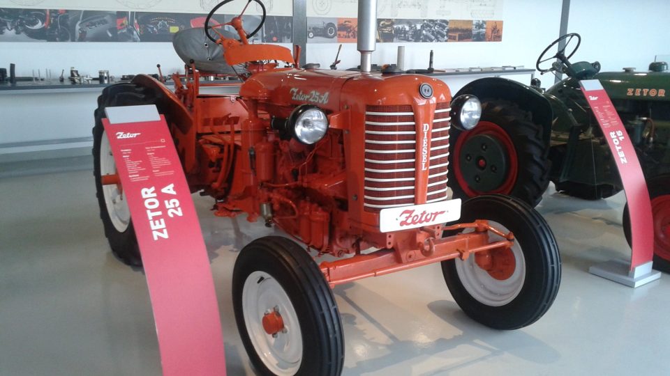 Toto je nejstarší traktor, který je v muzeu možné vidět