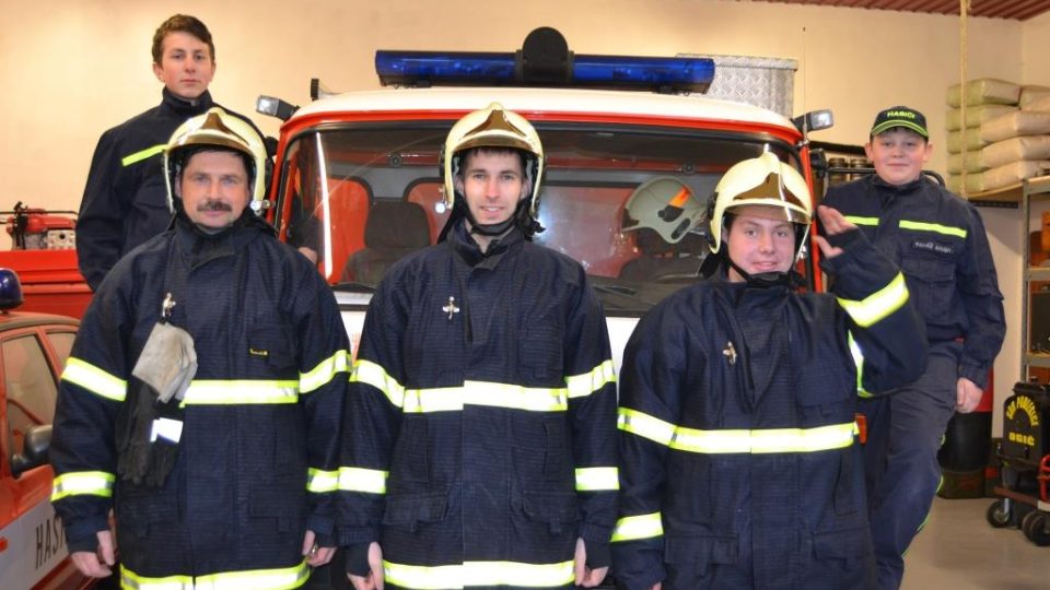 Dobrovolní hasiči z Podlesic