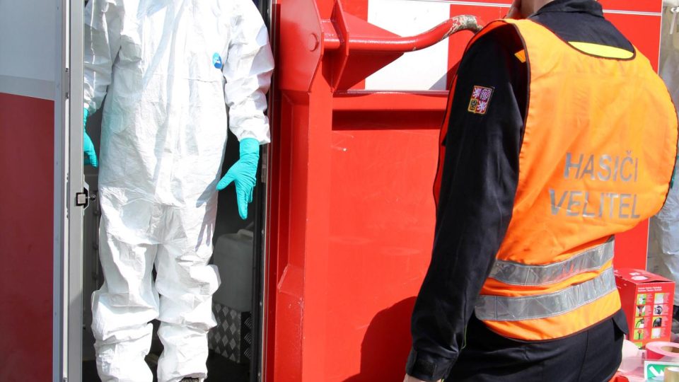 Cvičení se zúčastnili policisté, hasiči i zdravotníci. 