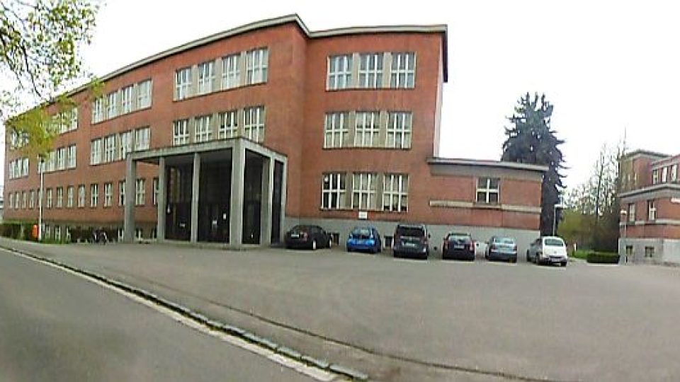 Školský areál V Lipkách v Hradci Králové, postavený v roce 1927 podle návrhu architekta Josefa Gočára