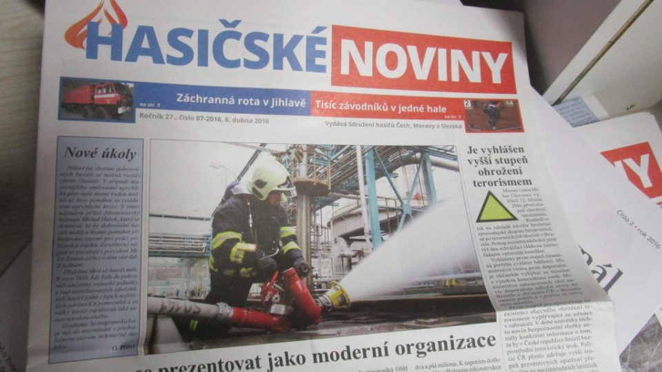 Díky Hasičským novinám jsou dobrovolníci z Chrastavy v obraze