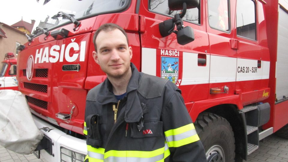 Mladý starosta SDH Chrastava Petr Tlach Mladý starosta SDH Chrastava Petr Tlach