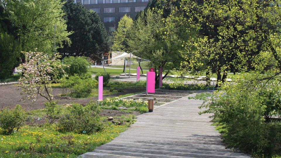 Botanická zahrada a rozárium v Olomouci 