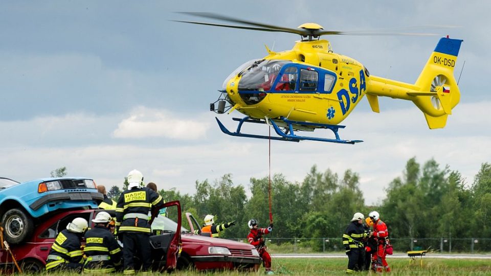 Helicopter Show na letišti v Hradci Králové