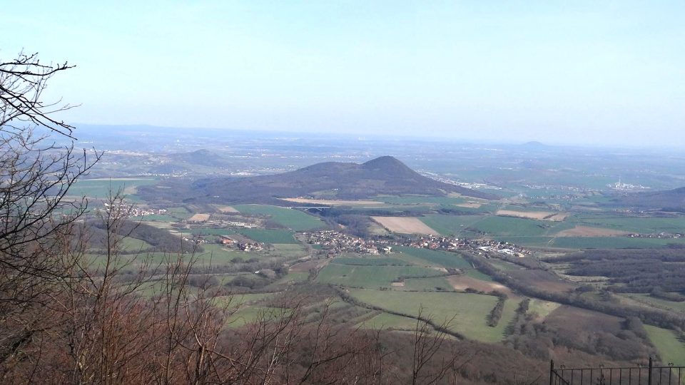 Milešovka je opravdovou dominantou krajiny