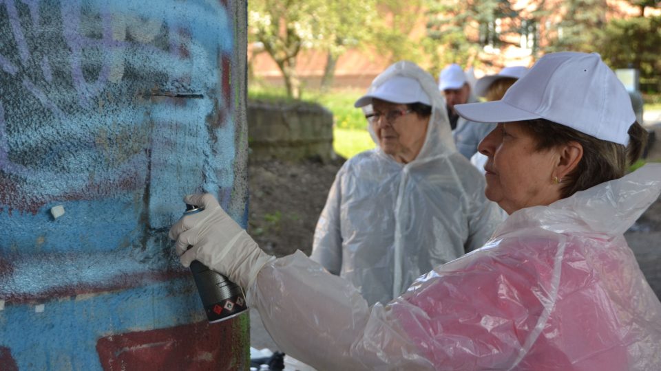 Litvínovští senioři - sprejeři Litvínovští senioři - sprejeři