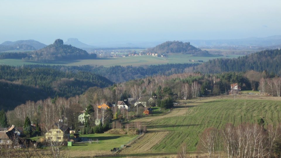 Rozhledna Janov - výhledy