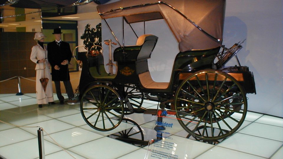 Kočár President - věrná replika vozu, který v roce 1887 vyjel do Vídně