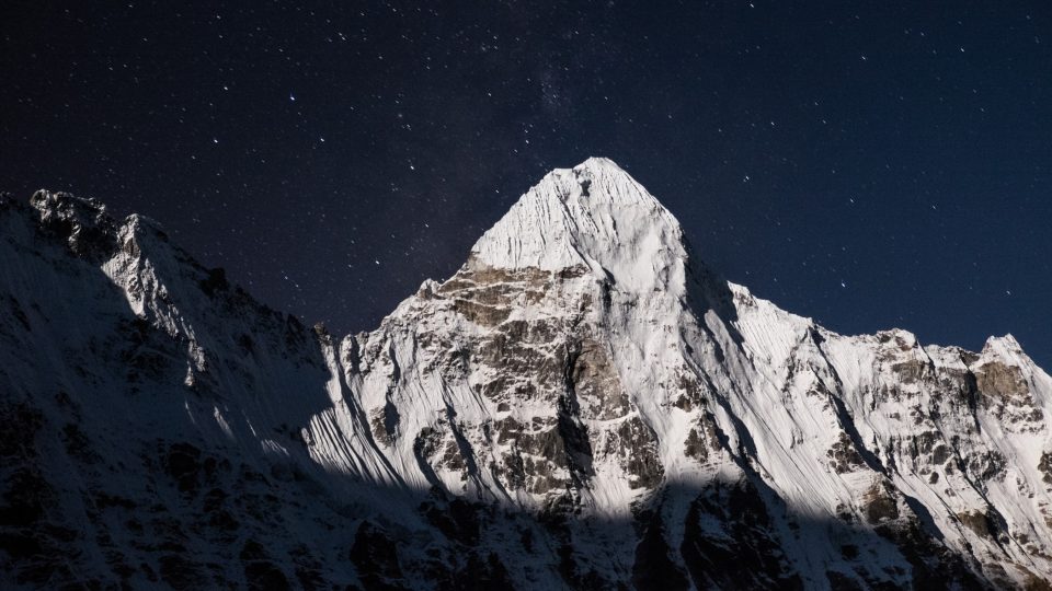 V podhůří nepálské hory Kangchenjunga