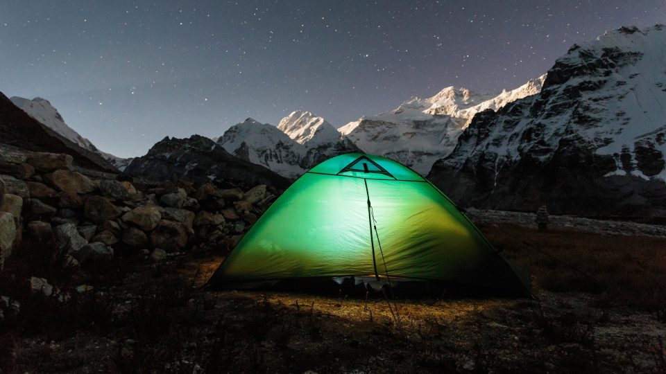 V podhůří nepálské hory Kangchenjunga