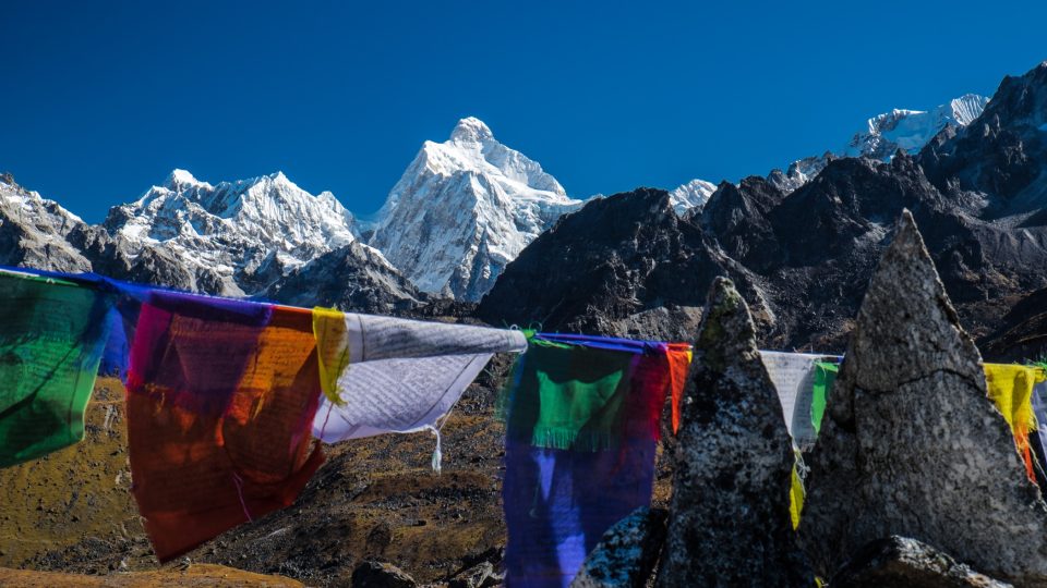 V podhůří nepálské hory Kangchenjunga