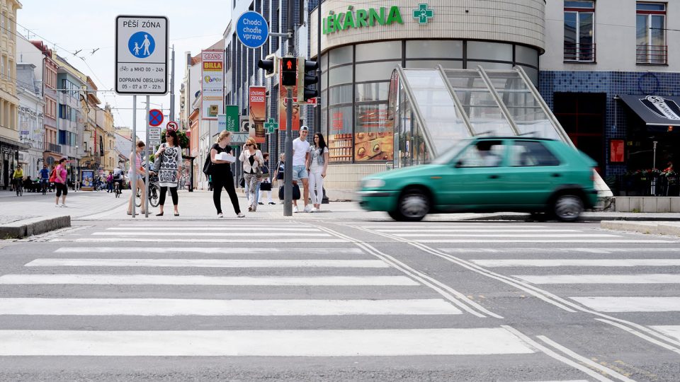 Podchod léta fungoval společně s přechodem, který je nad ním