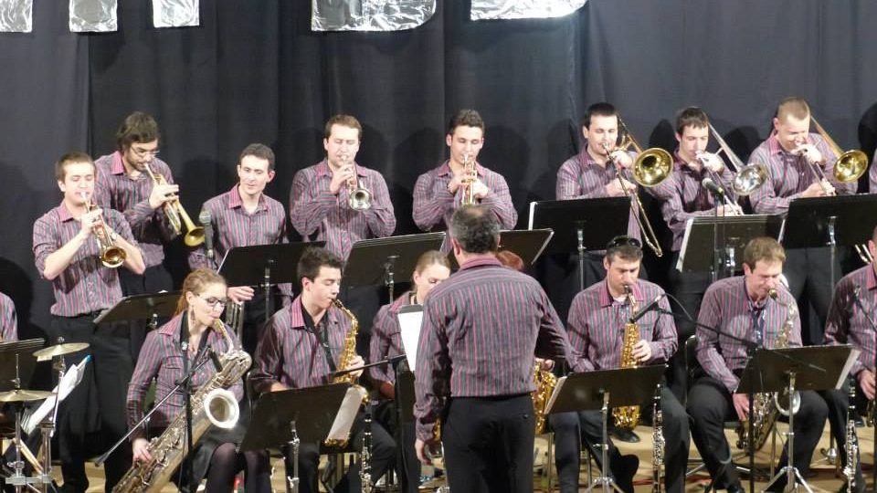 Mladý týnišťský big band