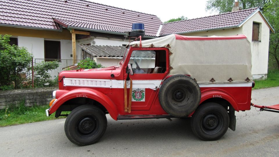 ARO Sboru dobrovolných hasičů Boubín je z roku 1970