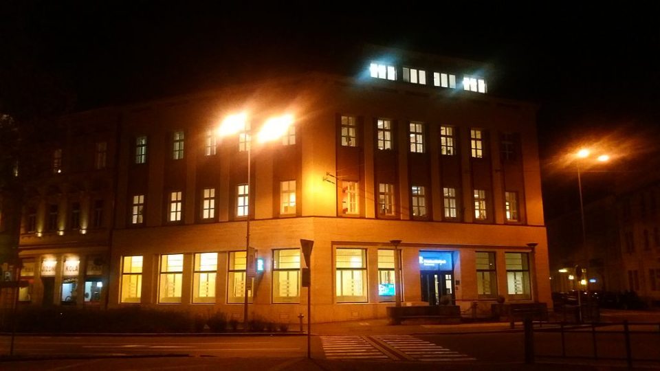Noc v Českém rozhlase Hradec Králové