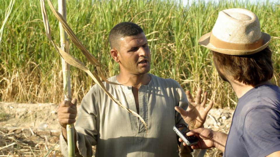 Štěpán Macháček natočil sklizeň cukrové třtiny