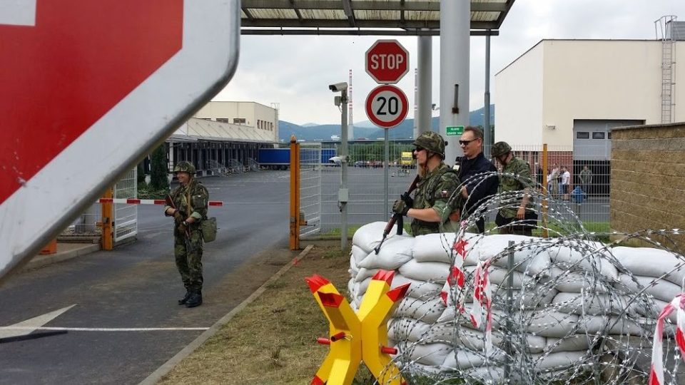 Vojenské cvičení v Předlicích Vojenské cvičení v Předlicích