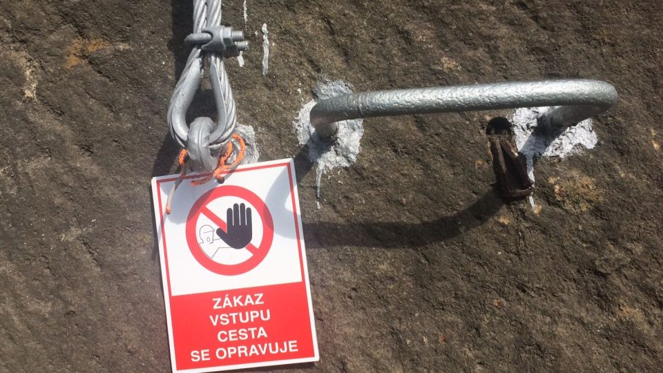 Děčínská ferrata, upozornění