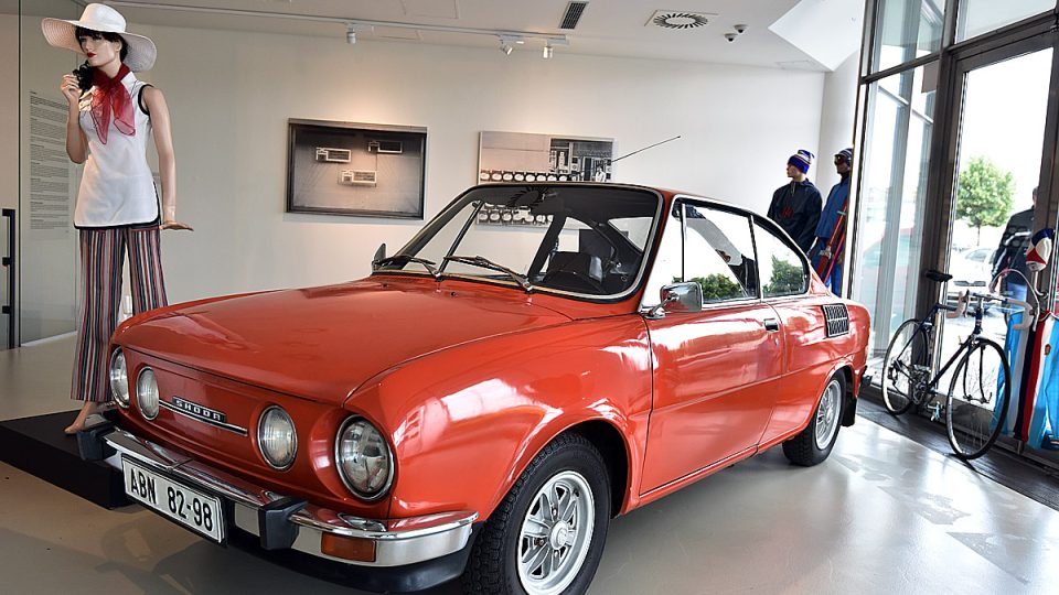 Výstava Retro 70.-80. let. Škoda 110R 