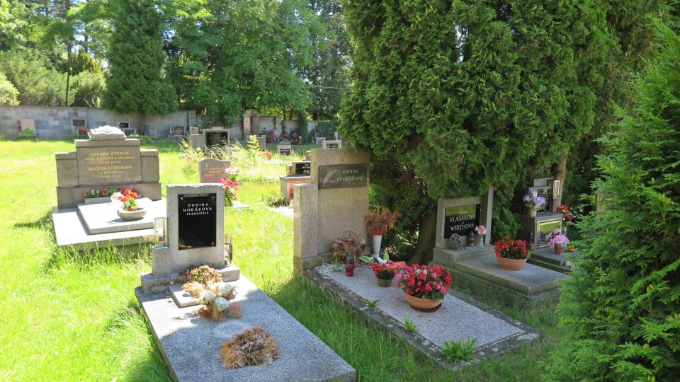 Hrob Eduarda Štorcha v Lobči na Mělnicku