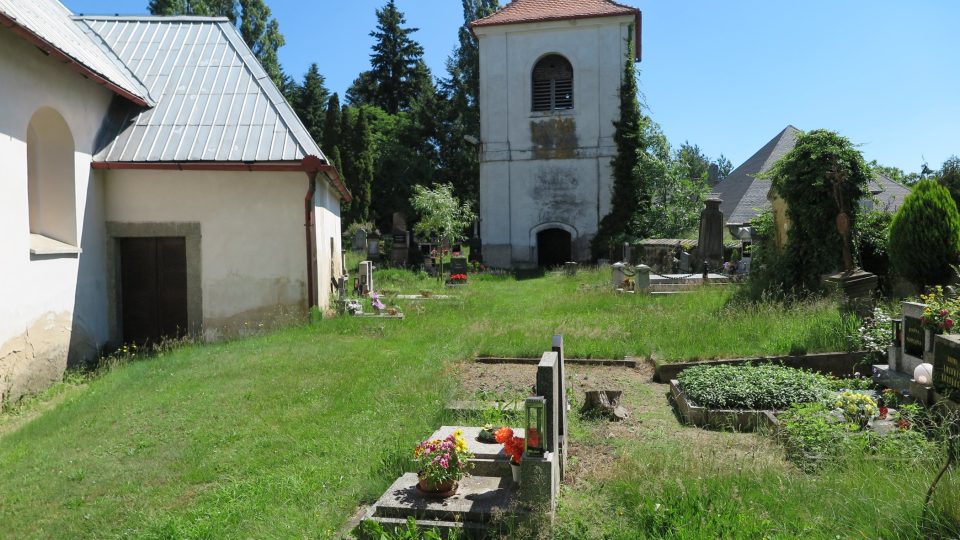 Hřbitov, kde leží hrob Eduarda Štorcha