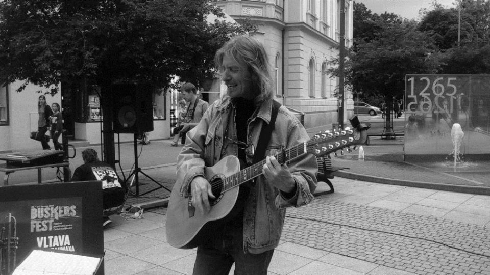 Festival pouličního umění Buskers fest v Českých Budějovicích