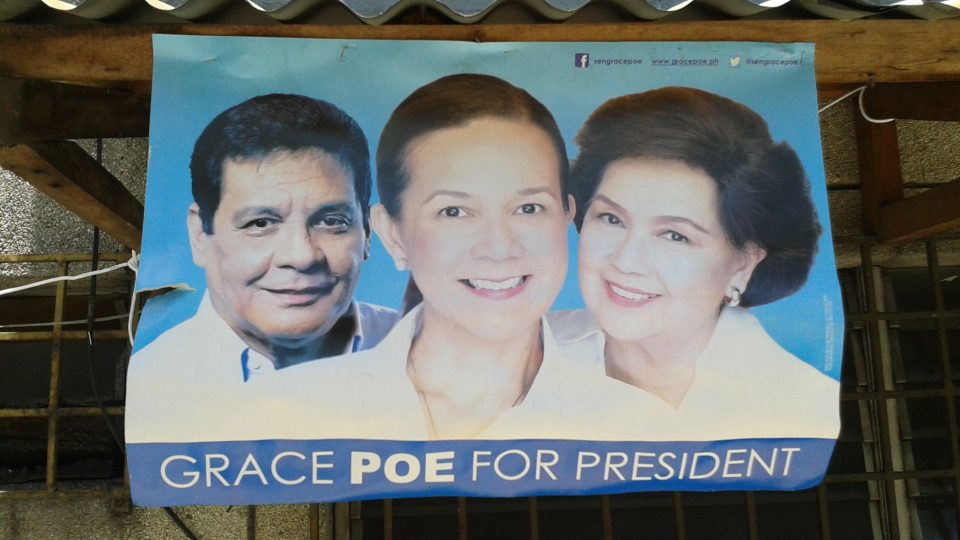 Předvolební plakáty, Filipíny