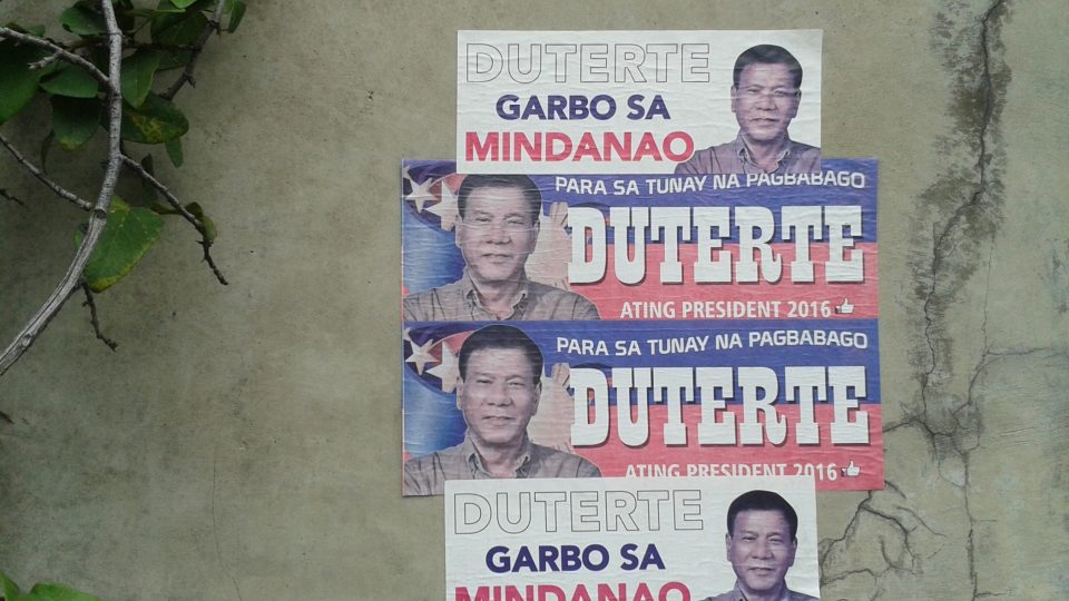 Předvolební plakáty, Filipíny
