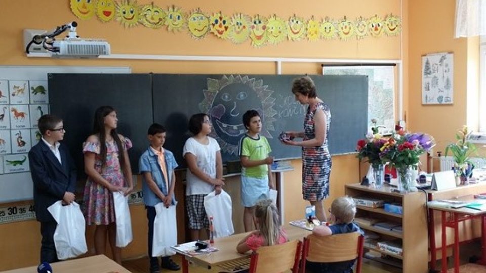Konec školního roku ve venkovské škole ve Svaté Maří na Prachaticku