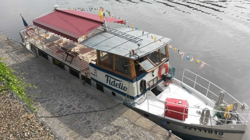 Loď Fidelio Mělník 