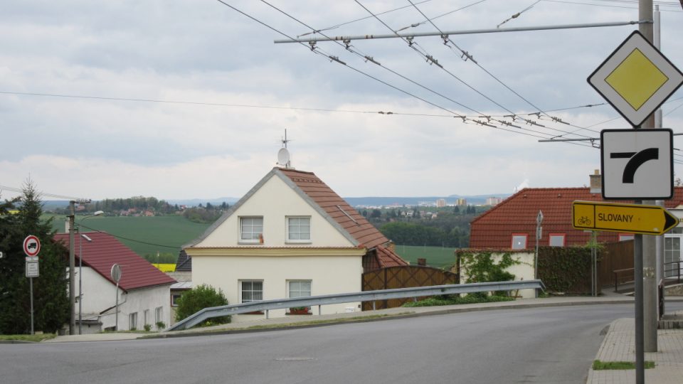 Výhled z točny v Černicích na Plzeň