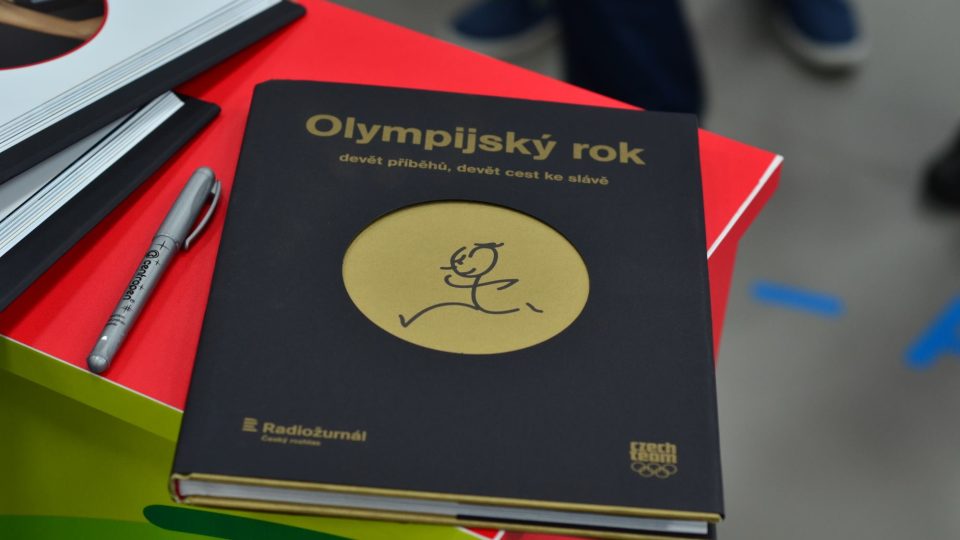 Křest knihy Olympijský rok