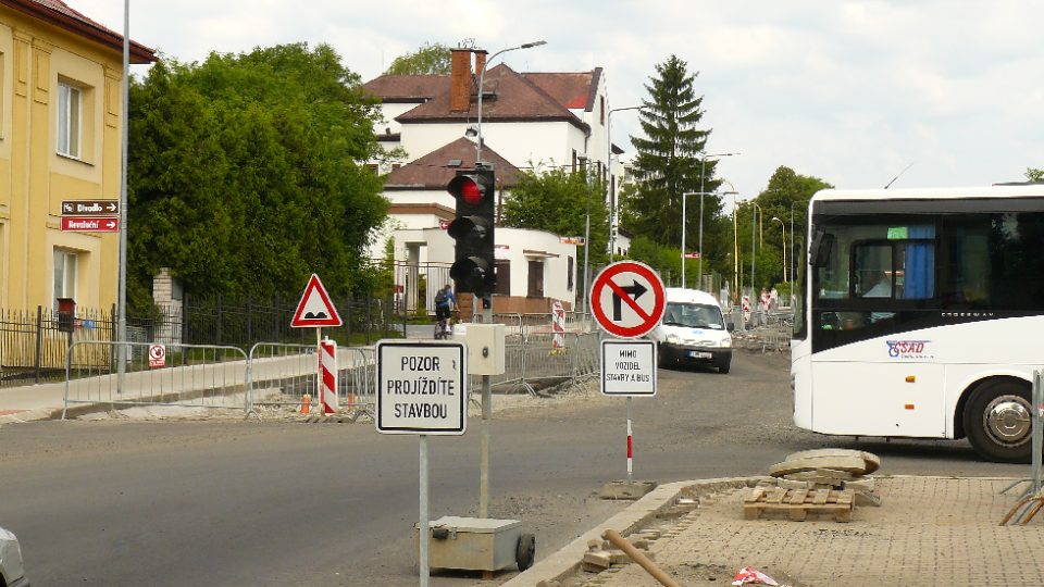 Rekonstrukce Egermannovy ulice v Novém Boru