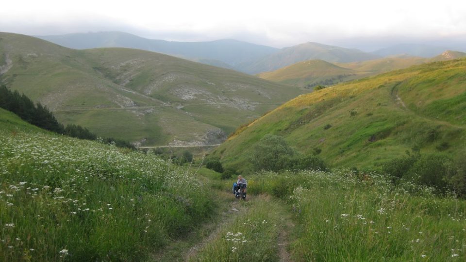 Arménská okreska v horách
